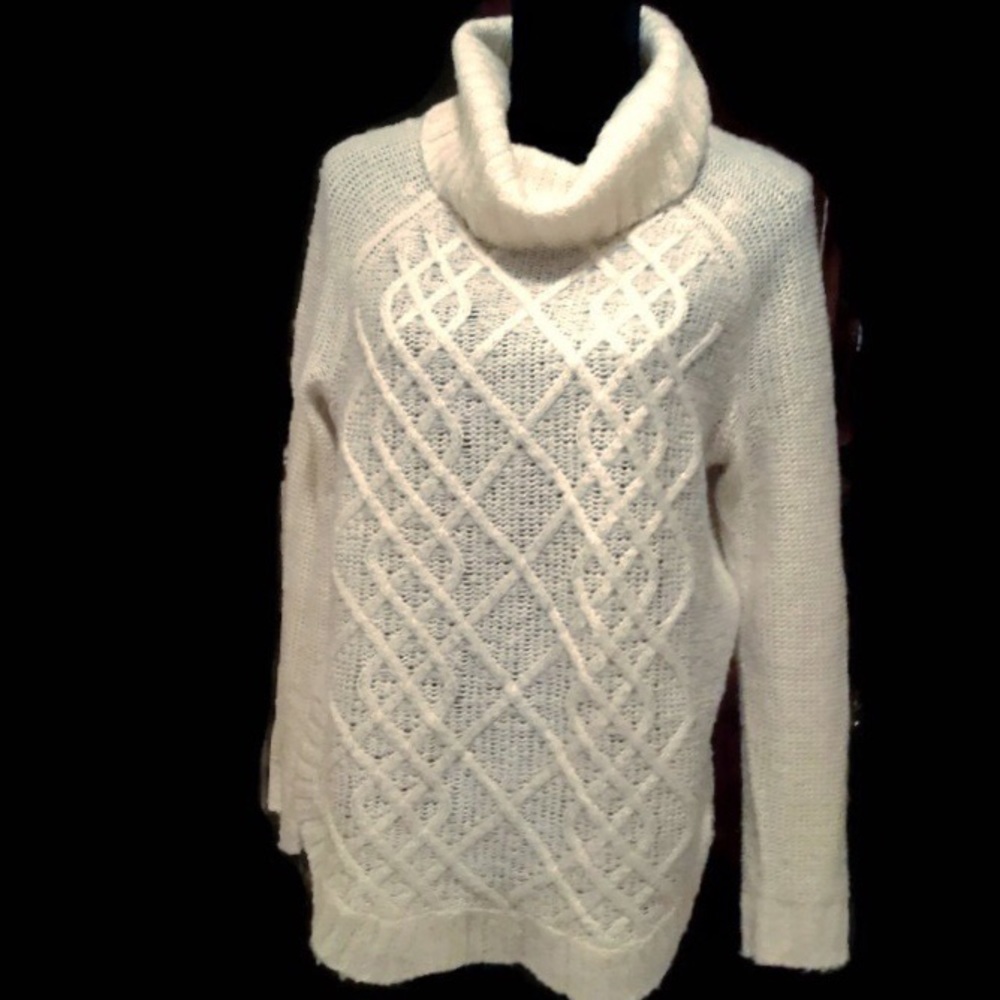 Verve Ami Loose Turtleneck Sweater Size M